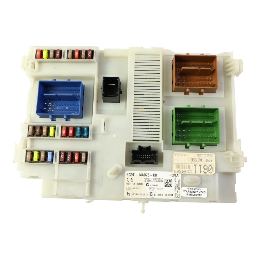 Ford Mondeo Mk4 Galaxy S-Max Modulo BCM Scatola Fusibili - SKU BG9T-14A073-CK - Numero di parte BG9T-14A073-CK