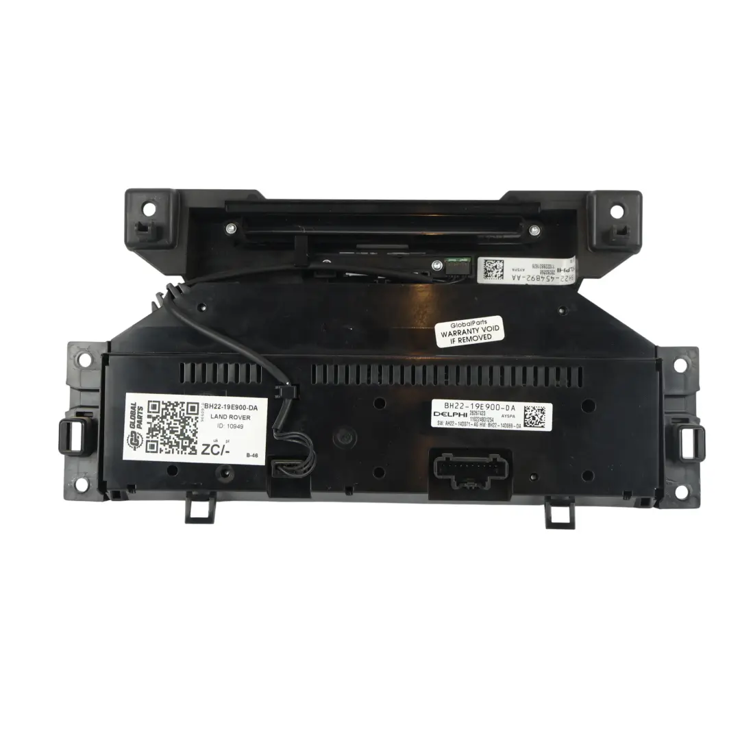 Land Rover Discovery 4 L319 A/C Climate Control Switch Panel - SKU BH22-19E900-DA - Part number BH22-19E900-DA
