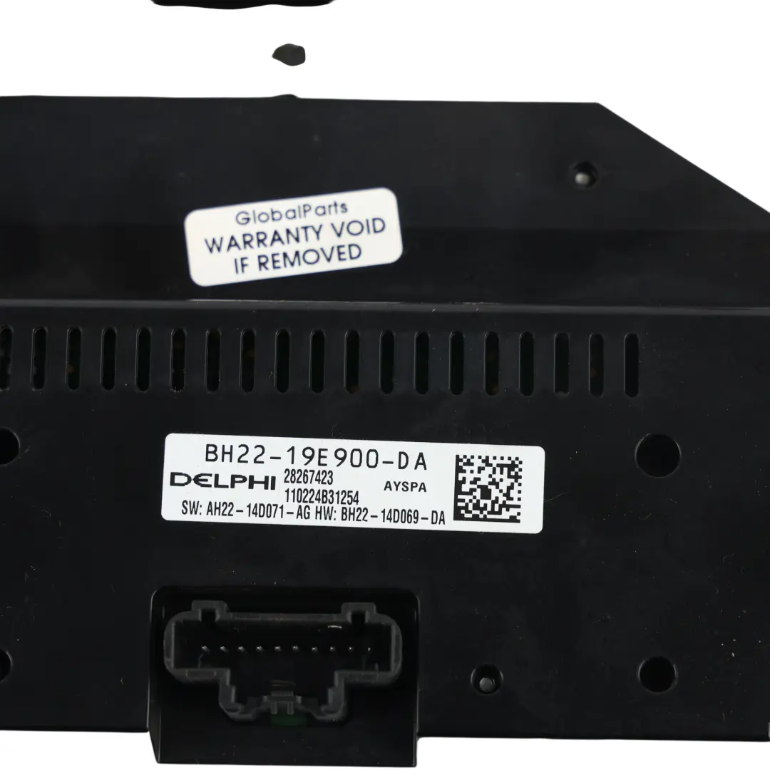 Land Rover Discovery 4 L319 A/C Climate Control Switch Panel - SKU BH22-19E900-DA - Part number BH22-19E900-DA