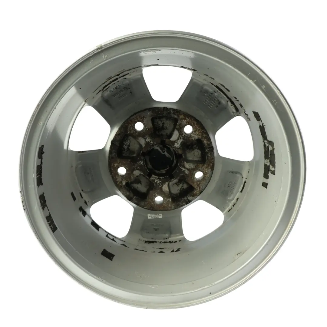 Jante Alliage Argent 16" 6.5J ET:60 pour Ford Transit Custom à propos du numéro de pièce BK21-GA Ford Transit Custom Jante Alliage Argent 16" 6.5J ET:60 - SKU BK21-GA-SL2 - Numéro de pièce BK21-GA