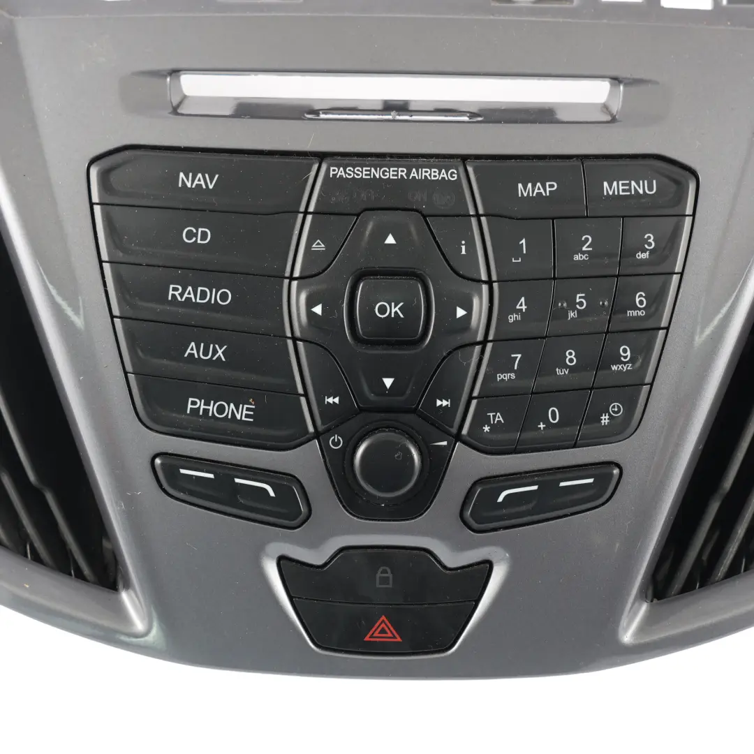 Mk1 Radio Bedienfeld Einheit für Ford Transit Custom Tourneo mit Teilenummer BK2T-18K811-CD Ford Transit Custom Tourneo Mk1 Radio Bedienfeld Einheit - SKU BK2T-18K811-CD - Teilenummer BK2T-18K811-CD