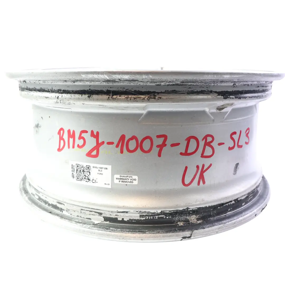 Ford Focus Mk3 Alloy Wheel Rim Silver 17" 7J ET:50 20 Spoke - SKU BM5J-1007-DB-SL3 - Part number BM5J-1007-DB