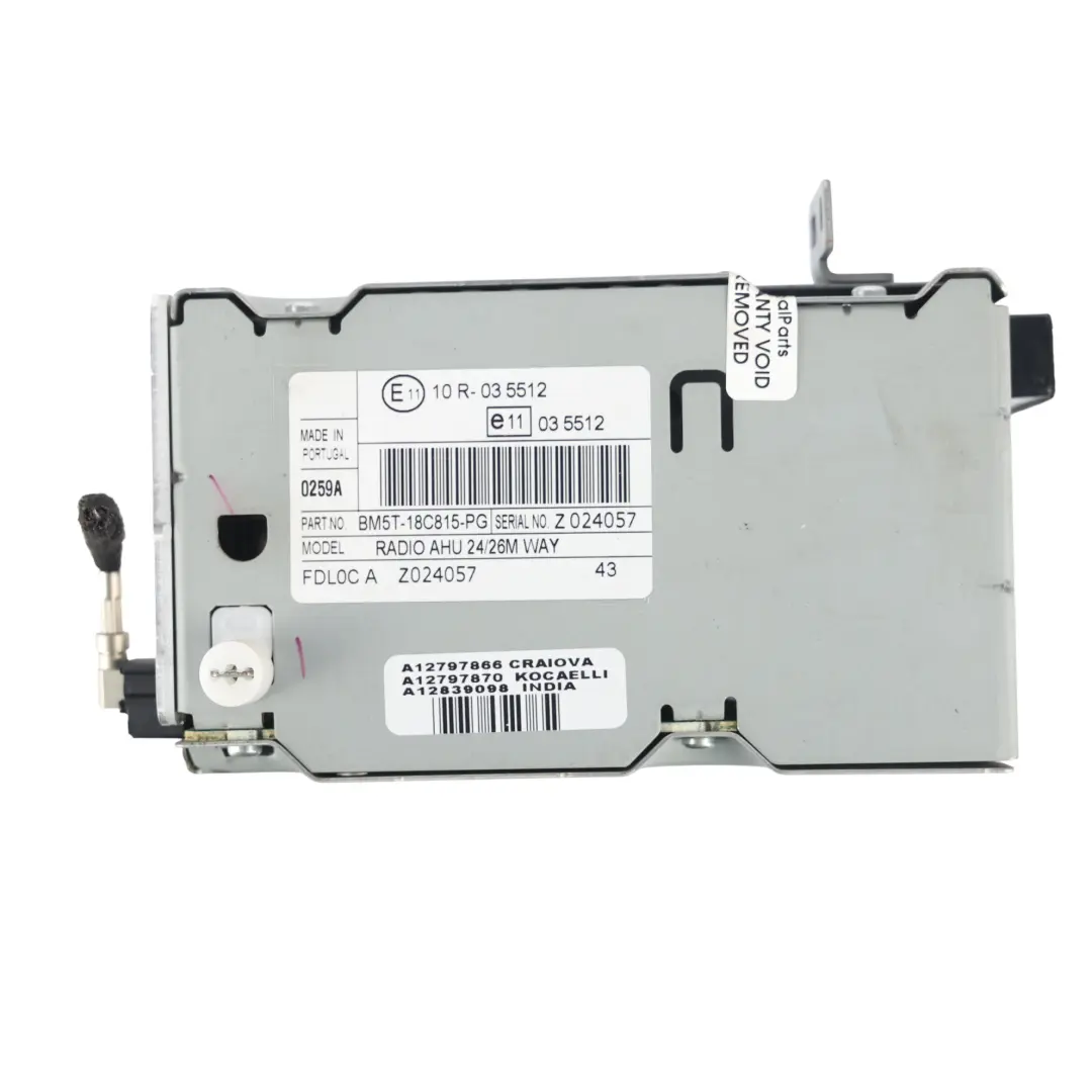 Mk8 Radio CD Multimedia Player Navigation Head Unit to Ford Transit with Part number BM5T-18C815-PG Ford Transit Mk8 Radio CD Multimedia Player Navigation Head Unit - SKU BM5T-18C815-PG - Part number BM5T-18C815-PG