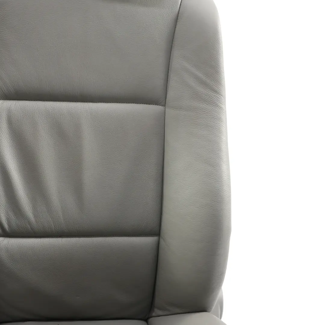Seats Front Rear Leather Dakota Gray Electric Memory Heated Set to BMW E60 with Part number BMW-E60-SEATS-SET-LEATHER-GRAU-LCAD BMW E60 Seats Front Rear Leather Dakota Gray Electric Memory Heated Set - SKU BMW-E60-SEATS-SET-LEATHER-GRAU-LCAD - Part number BMW-E60-SEATS-SET-LEATHER-GRAU-LCAD