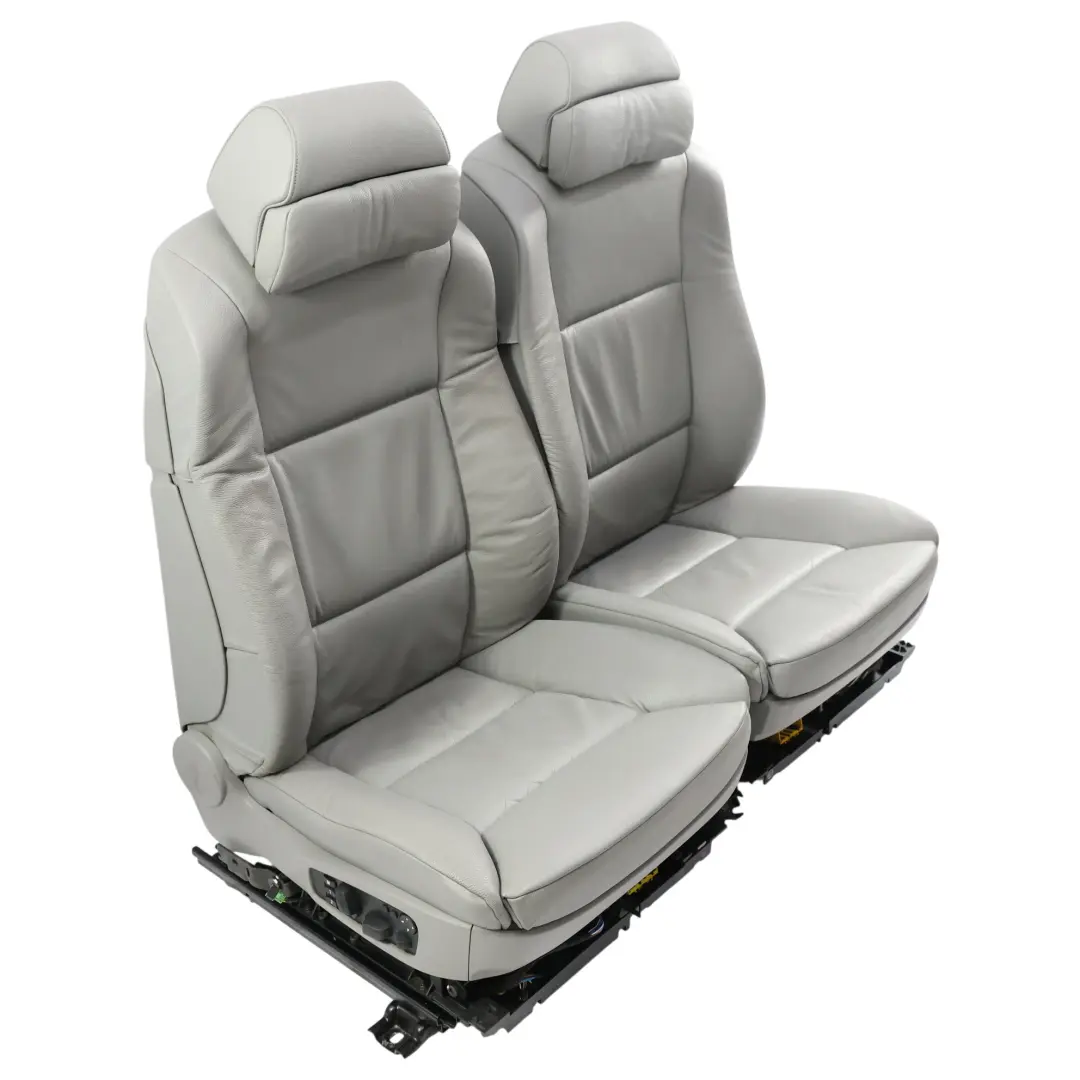 Sitze Vorne Hinten Leder Dakota Grau Elektrisch Memory Beheizt Set für BMW E60 mit Teilenummer BMW-E60-SEATS-SET-LEATHER-GRAU-LCAD BMW E60 Sitze Vorne Hinten Leder Dakota Grau Elektrisch Memory Beheizt Set - SKU BMW-E60-SEATS-SET-LEATHER-GRAU-LCAD - Teilenummer BMW-E60-SEATS-SET-LEATHER-GRAU-LCAD