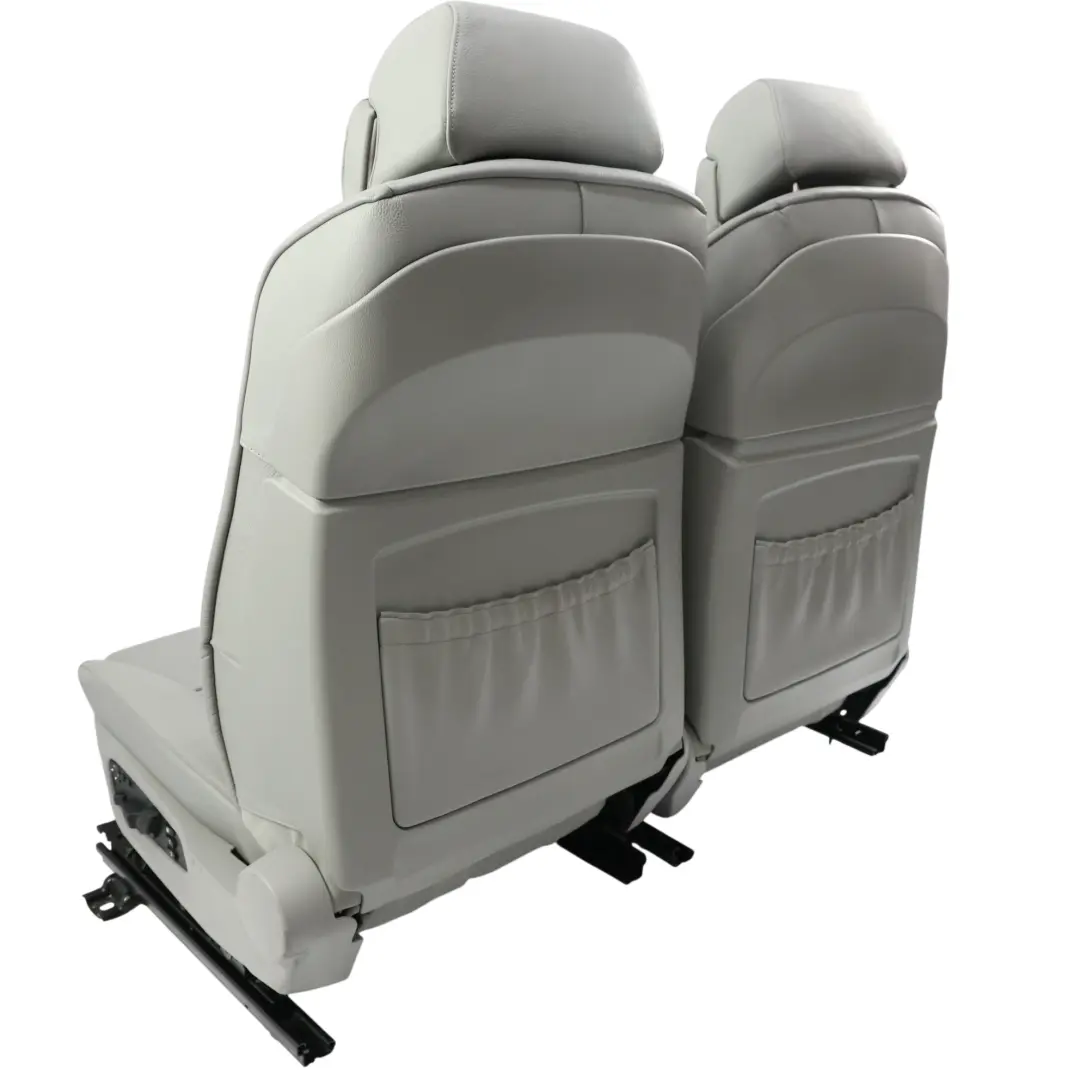 Seats Front Rear Leather Dakota Gray Electric Memory Heated Set to BMW E60 with Part number BMW-E60-SEATS-SET-LEATHER-GRAU-LCAD BMW E60 Seats Front Rear Leather Dakota Gray Electric Memory Heated Set - SKU BMW-E60-SEATS-SET-LEATHER-GRAU-LCAD - Part number BMW-E60-SEATS-SET-LEATHER-GRAU-LCAD