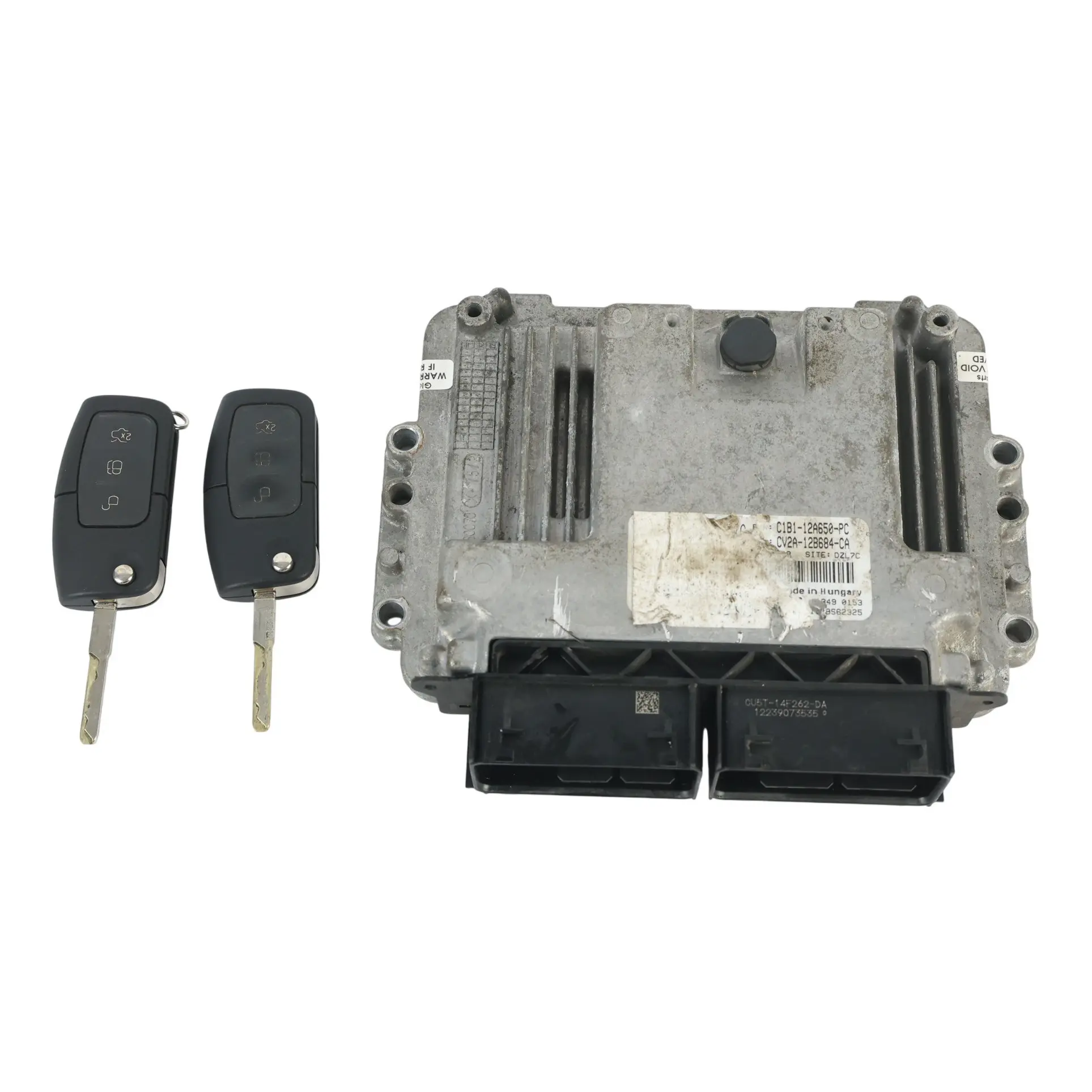 Ford Fiesta Mk7 Sterownik Silnika ECU 1.0 Benzyna 80KM C1B1-12A650-PC