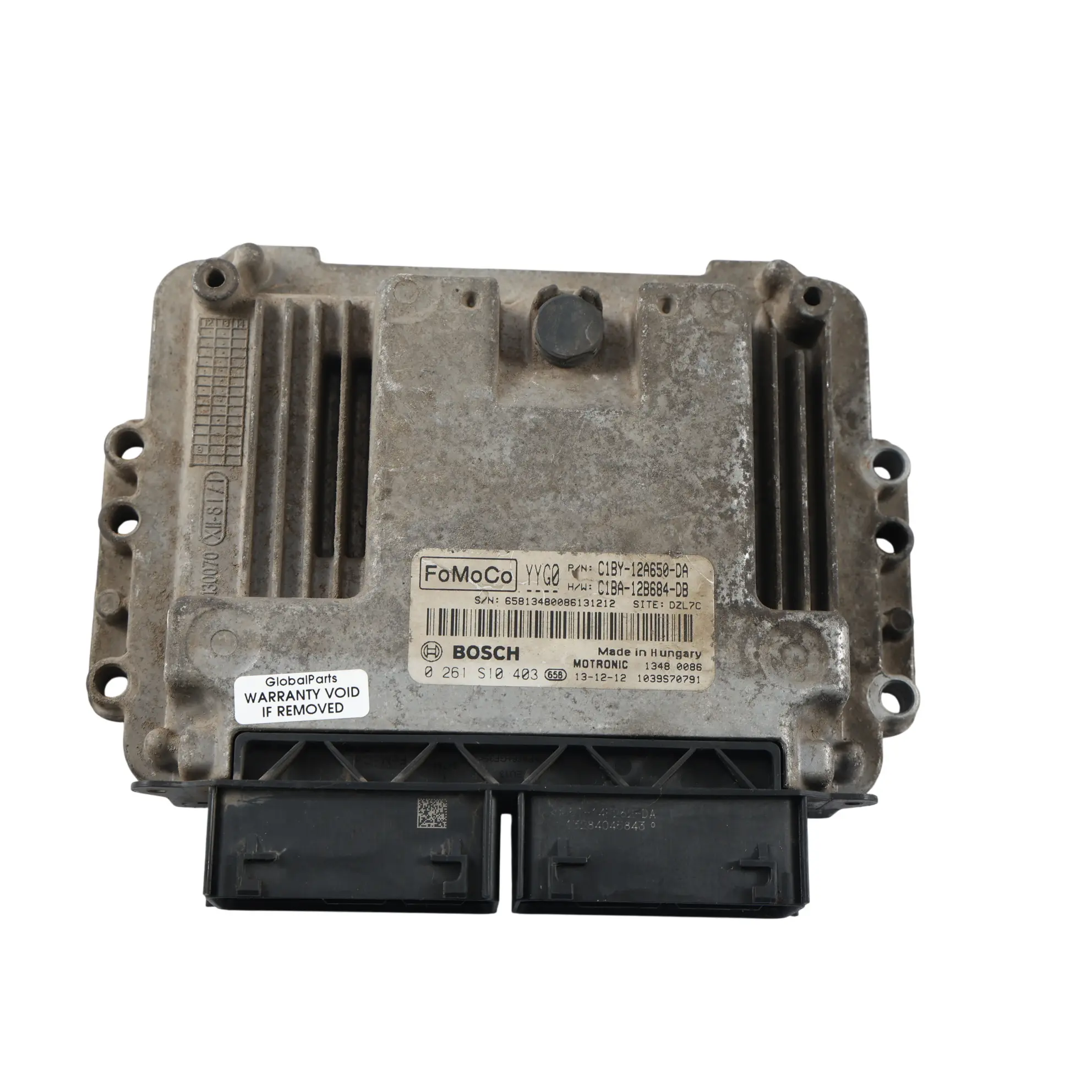 Ford Fiesta Mk7 Engine ECU Control 1.6 EcoBoost 182HP C1BA-12B684-EB Manual