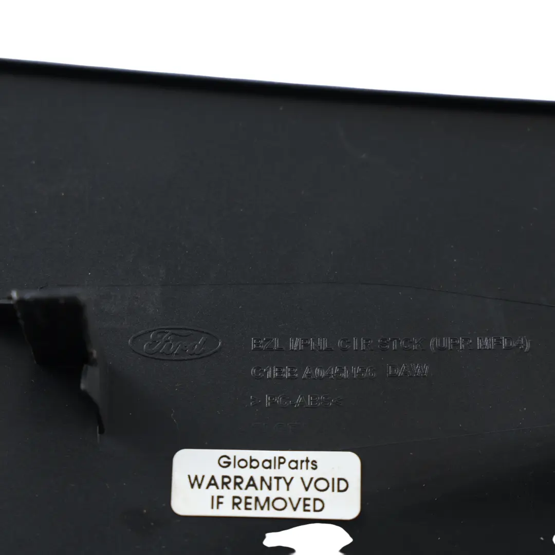 Habillage Supérieur Tableau de Bord Cadre LCD pour Ford Fiesta Mk7 à propos du numéro de pièce C1BB-A045N56-DAW Ford Fiesta Mk7 Habillage Supérieur Tableau de Bord Cadre LCD - SKU C1BB-A045N56-DAW - Numéro de pièce C1BB-A045N56-DAW