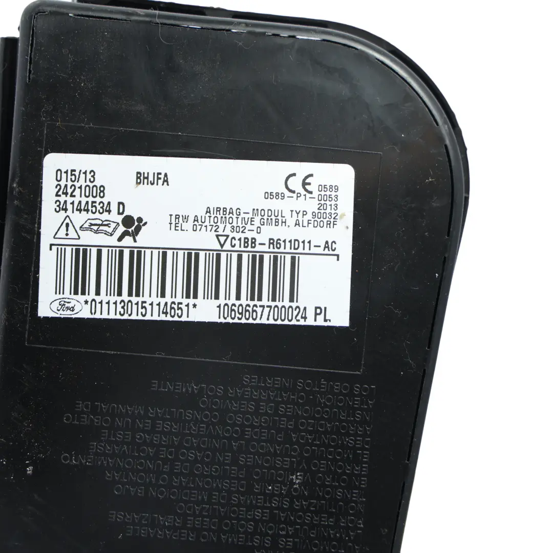 Front Seat Air Module Left N/S to Ford Fiesta Mk7 with Part number C1BB-R611D11-AC Ford Fiesta Mk7 Front Seat Air Module Left N/S - SKU C1BB-R611D11-AC - Part number C1BB-R611D11-AC
