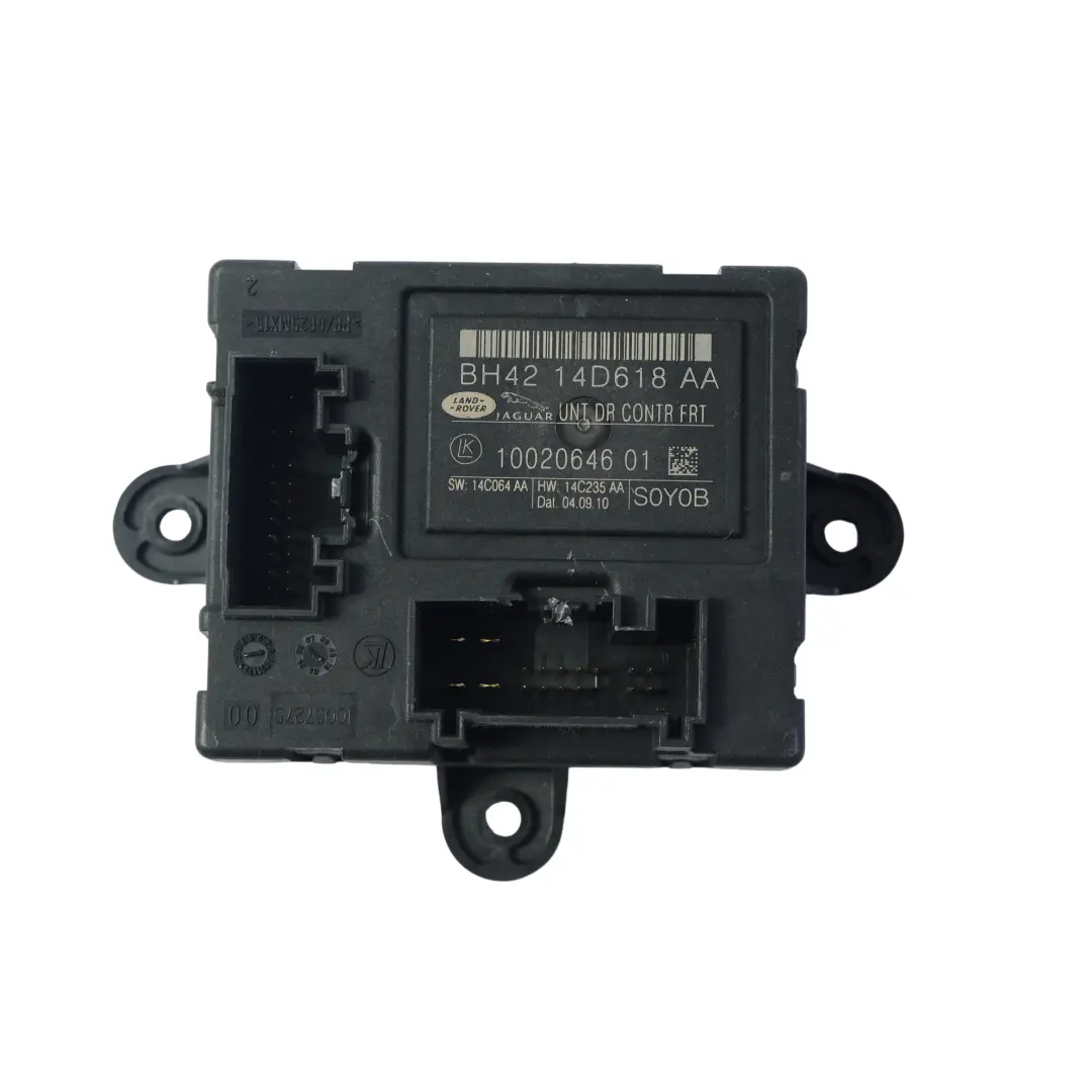 Front Side Door Control Module ECU Right O/S BH42-14D618-AA to Jaguar XF X250 with Part number C2D16741 Jaguar XF X250 Front Side Door Control Module ECU Right O/S BH42-14D618-AA - SKU C2D16741 - Part number C2D16741