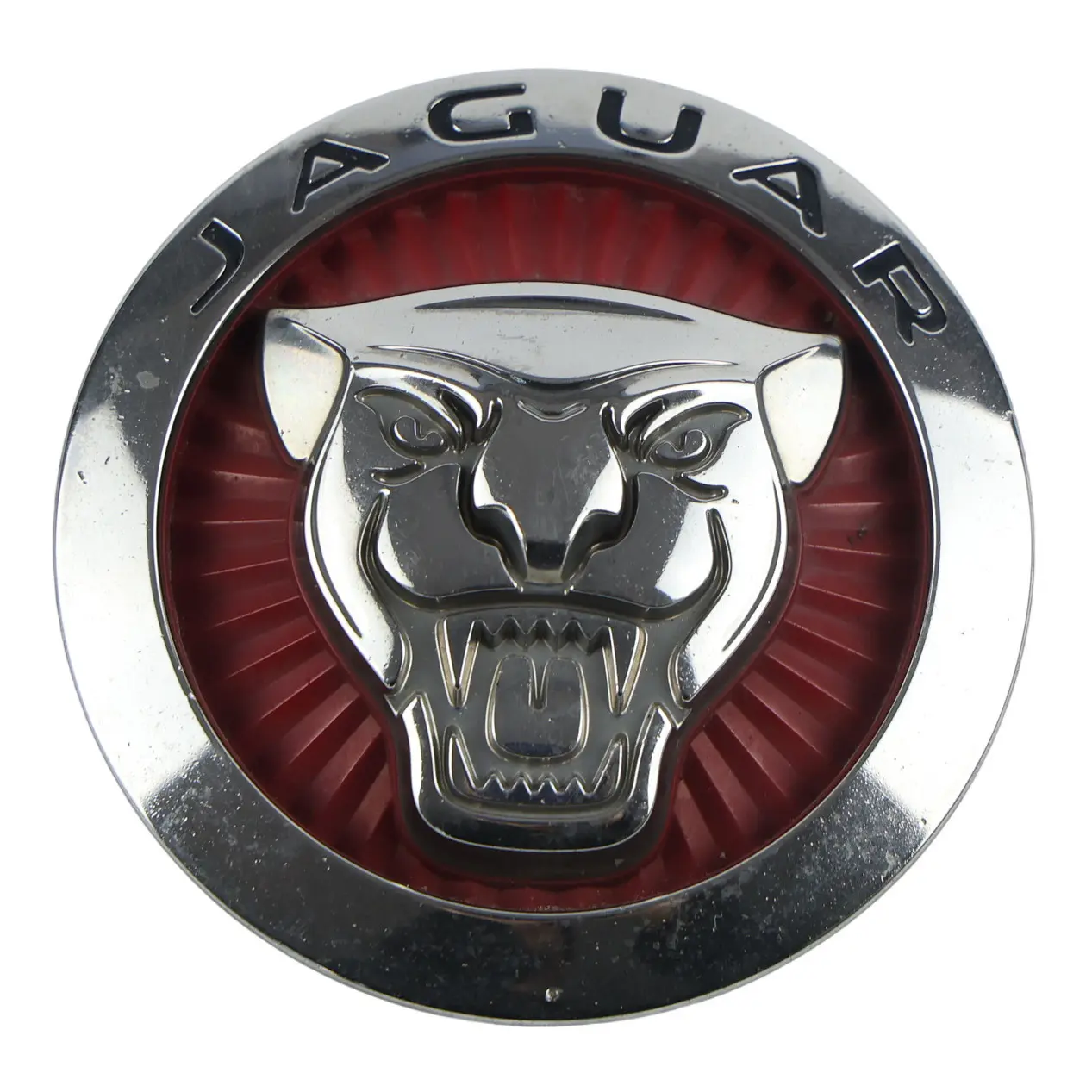 Jaguar XF X260 Frontstoßstange Kühlergrill Emblem Rot Logo C2D52972