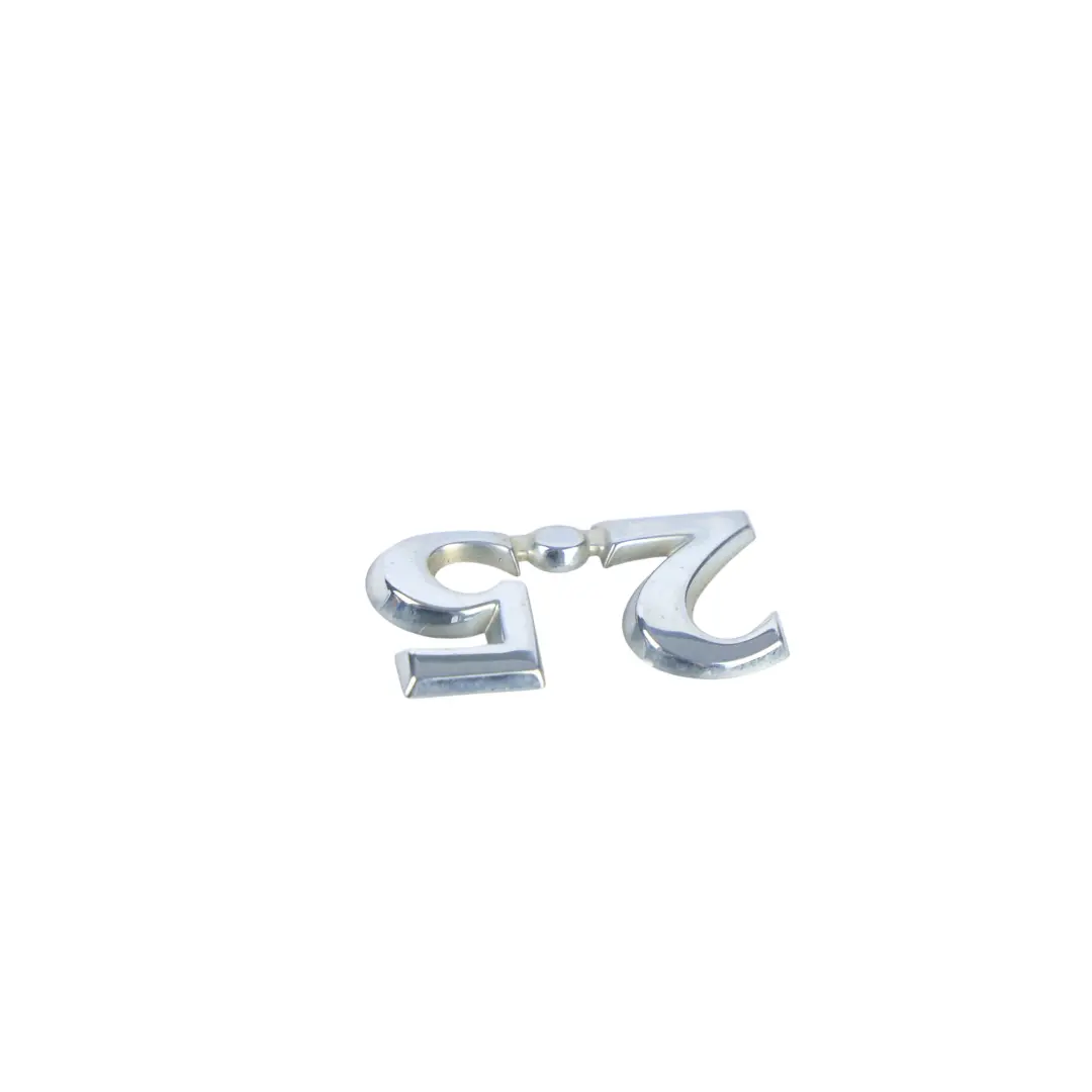 Jaguar X-Type X400 Emblema Posteriore Portellone Cromato 2.5 1X43-43156-DA - SKU C2S11255 - Numero di parte C2S11255