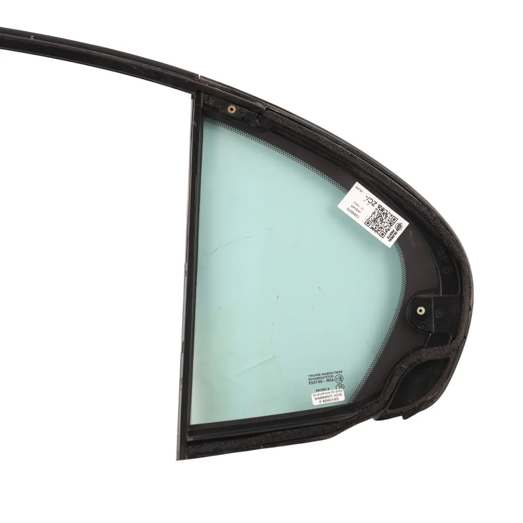 Door Quarter Window Glass AS2 Rear Right O/S to Jaguar X-Type X400 Saloon with Part number C2S42272 Jaguar X-Type X400 Saloon Door Quarter Window Glass AS2 Rear Right O/S - SKU C2S42272 - Part number C2S42272