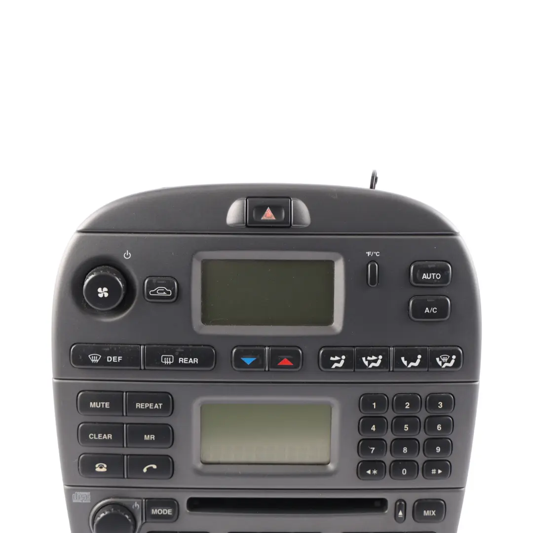 Jaguar X-Type X400 Heater Control Radio CD Player Head Unit 4X43-18B876-AE - SKU C2S42326 - Part number C2S42326