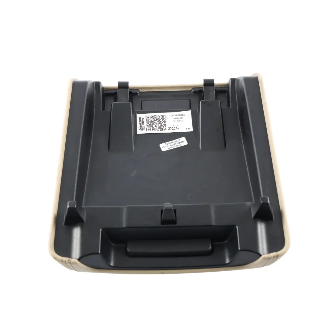 Jaguar XF X250 Bracciolo Console Pannello Pelle Beige Champagne - SKU C2Z1024SEL - Numero di parte C2Z1024SEL