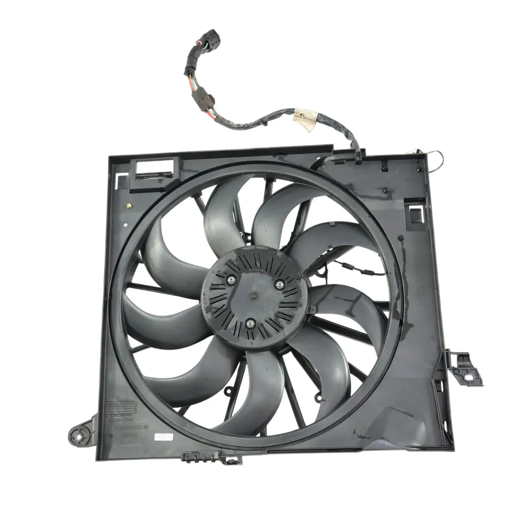 Jaguar XF X250 Radiator Cooling Fan Shroud Motor 3.0 Diesel 9X23-8C607-BF - SKU C2Z10955 - Part number C2Z10955