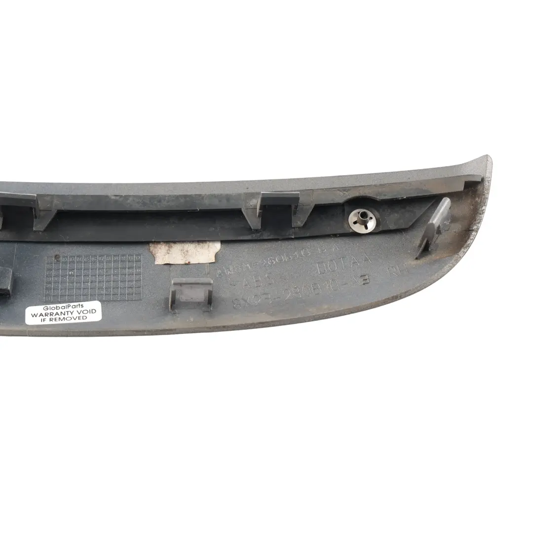 Jaguar XF X250 Moulure Aile Garniture Cache Droite Gris Vapeur JBC2041 - SKU C2Z11226XXX-VG - Numéro de pièce C2Z11226XXX
