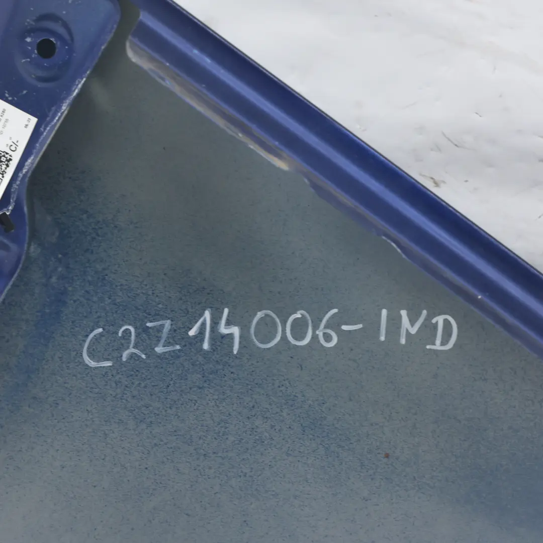 Jaguar XF X250 Side Panel Wing Fender Front Left N/S Indigo Blue Pearl - JBC2003 - SKU C2Z14006-IND - Part number C2Z14006