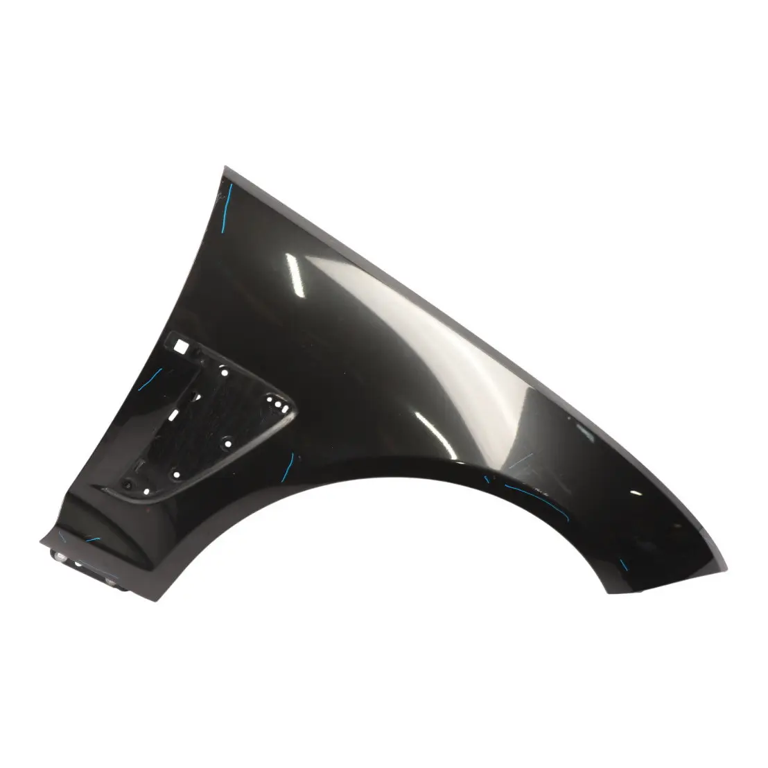 Jaguar Xf X250 Front Fender Panel Cover Trim Right O/S Stratus Grey - 2127