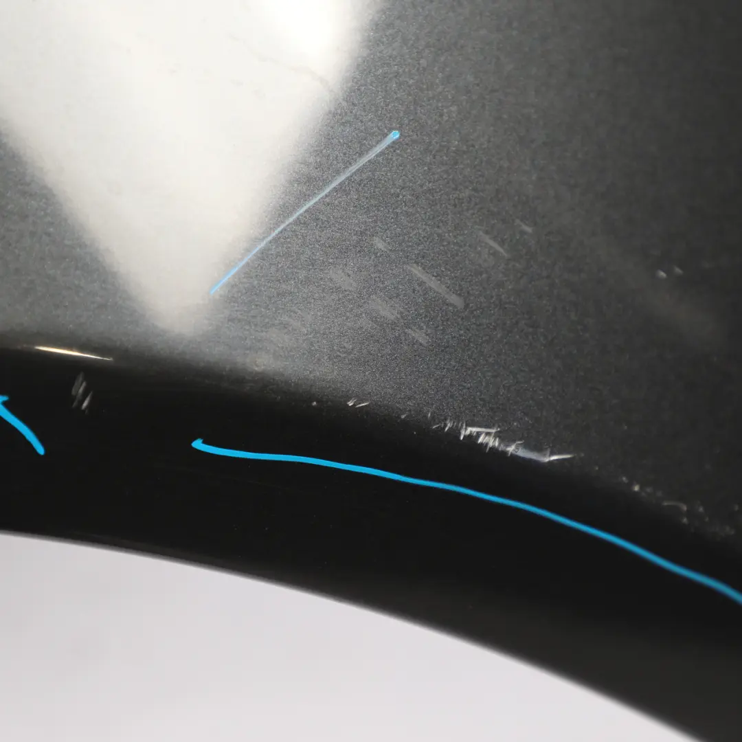 Jaguar Xf X250 Front Fender Panel Cover Trim Right O/S Stratus Grey - 2127 - SKU C2Z16958-STGR - Part number C2Z16958