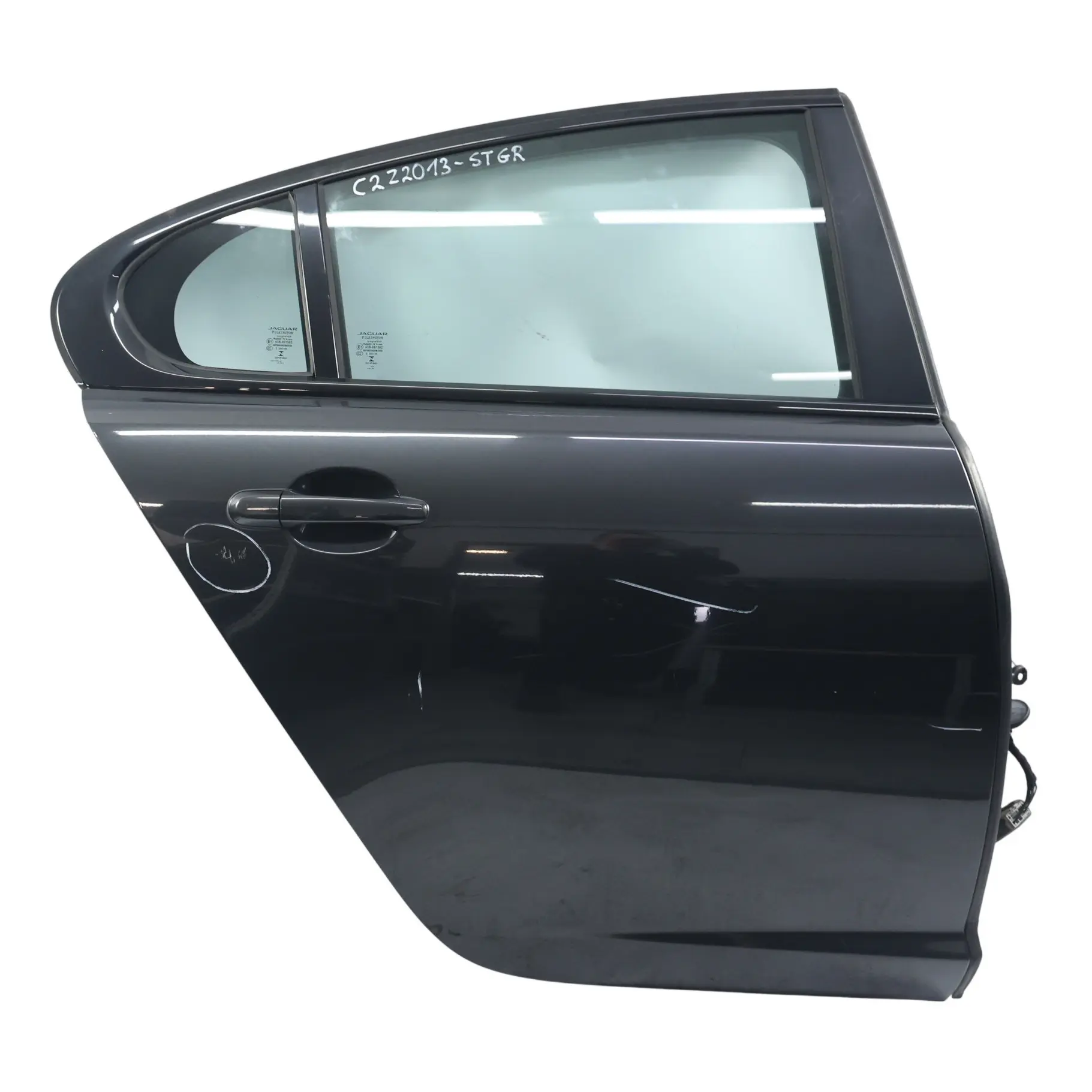 Jaguar XF X250 Door Rear Right O/S Stratus Grey Metallic - 2127