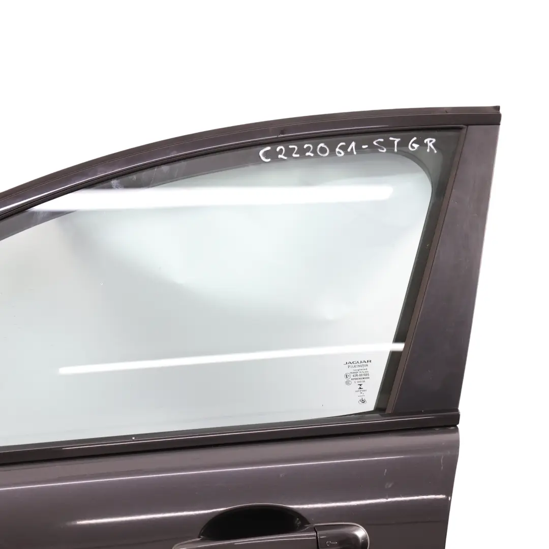 Jaguar XF X250 Puerta Delantera Izquierda Gris Stratus 2127 - SKU C2Z2061-STGR - Número de pieza C2Z2061