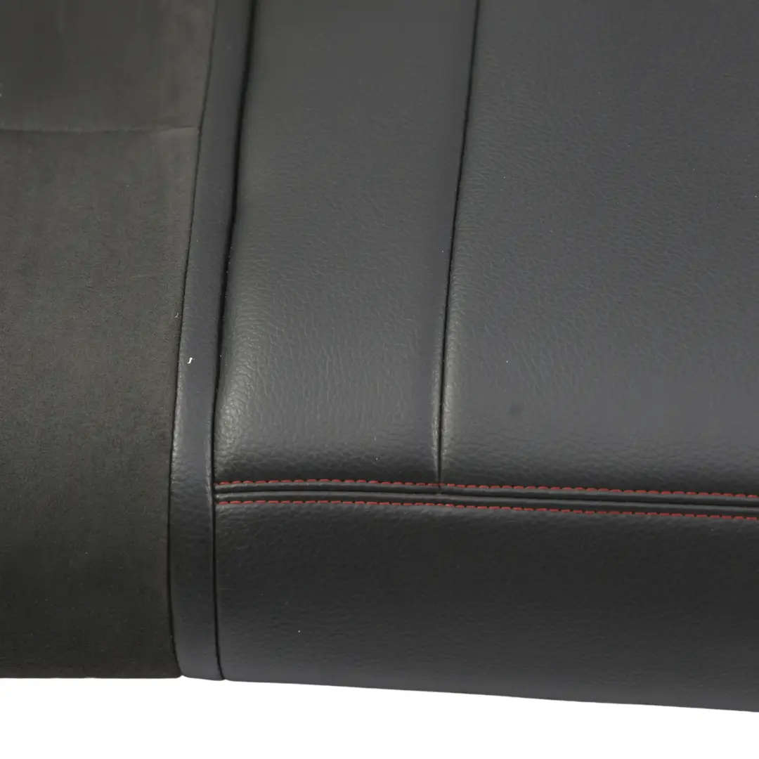 Jaguar XF X250 Rear Seat Bench Couch Cover Leather Suede Black Red Stitching - SKU C2Z27854CHT - Part number C2Z27854CHT