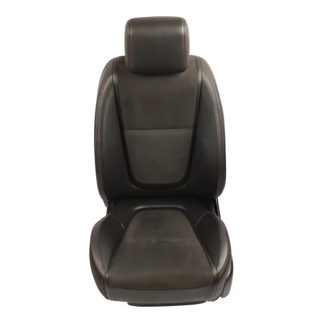 Front Seat Electric Heated Left N/S Black Leather Red Stitching to Jaguar XF X250 with Part number C2Z27857CHT Jaguar XF X250 Front Seat Electric Heated Left N/S Black Leather Red Stitching - SKU C2Z27857CHT-1 - Part number C2Z27857CHT