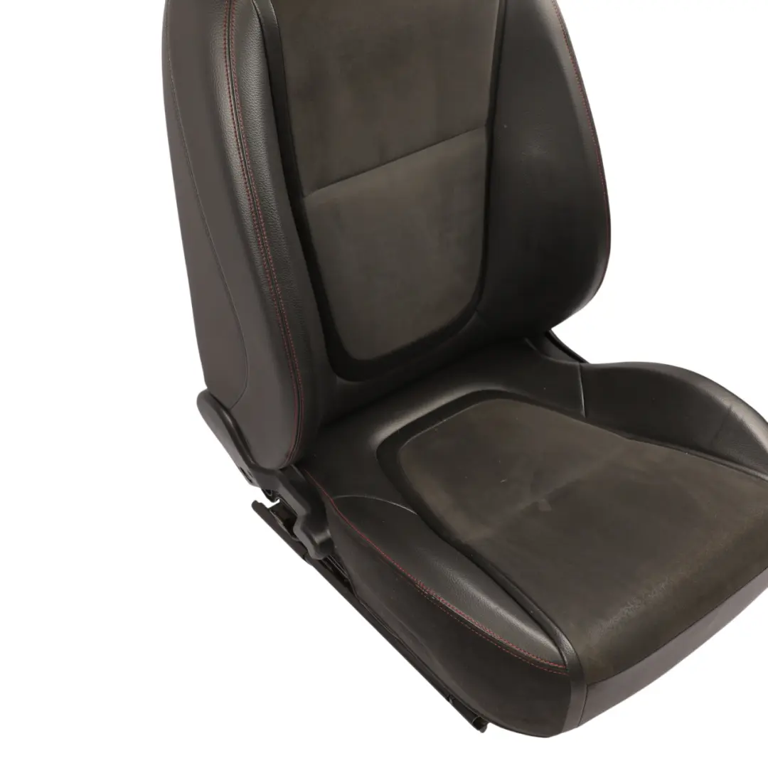 Jaguar XF X250 Front Seat Electric Heated Left N/S Black Leather Red Stitching - SKU C2Z27857CHT-1 - Part number C2Z27857CHT