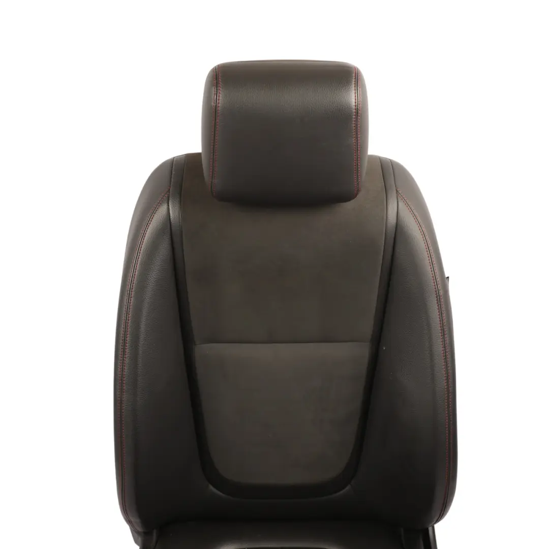 Jaguar XF X250 Front Seat Electric Heated Left N/S Black Leather Red Stitching - SKU C2Z27857CHT-1 - Part number C2Z27857CHT