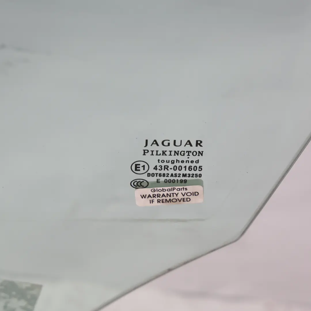 Jaguar XF X250 Door Side Window Glass Front Left N/S AS2 Glazing GX63-21411-AB - SKU C2Z2819 - Part number C2Z2819