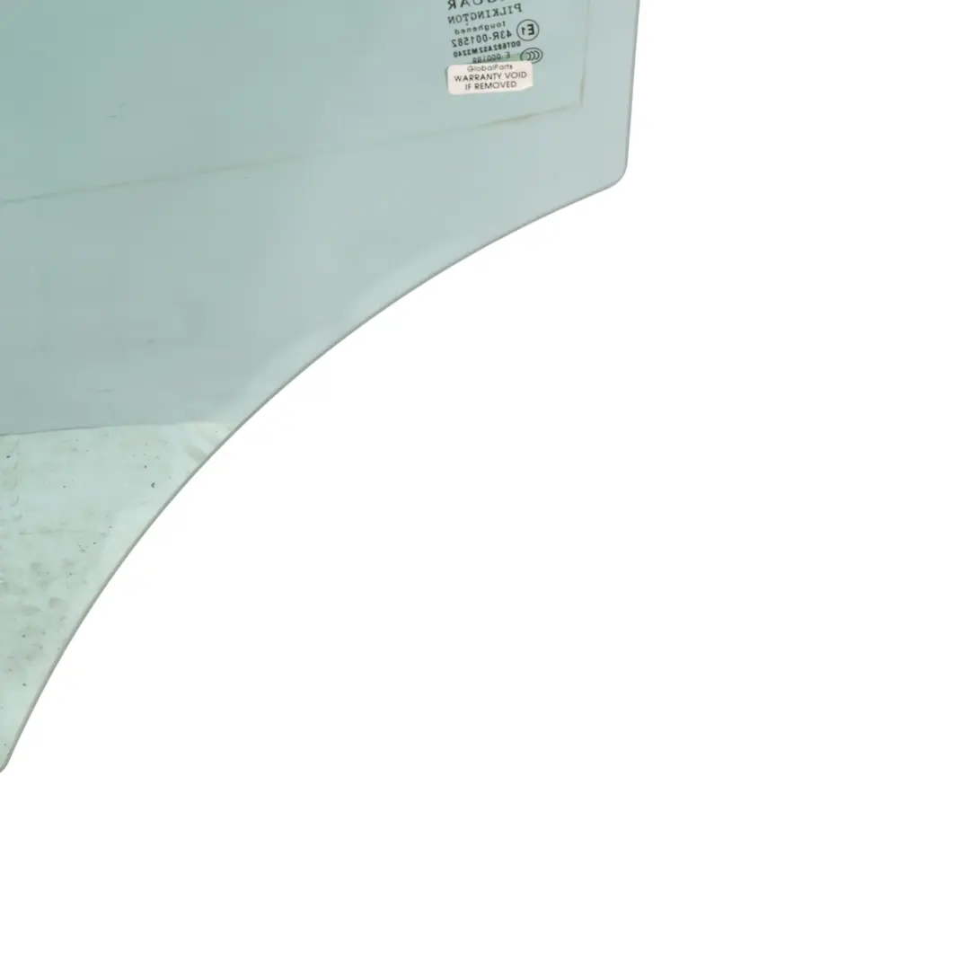 Jaguar XF X250 Door Window Glass Glazing Green AS2 Rear Right O/S - SKU C2Z2827 - Part number C2Z2827