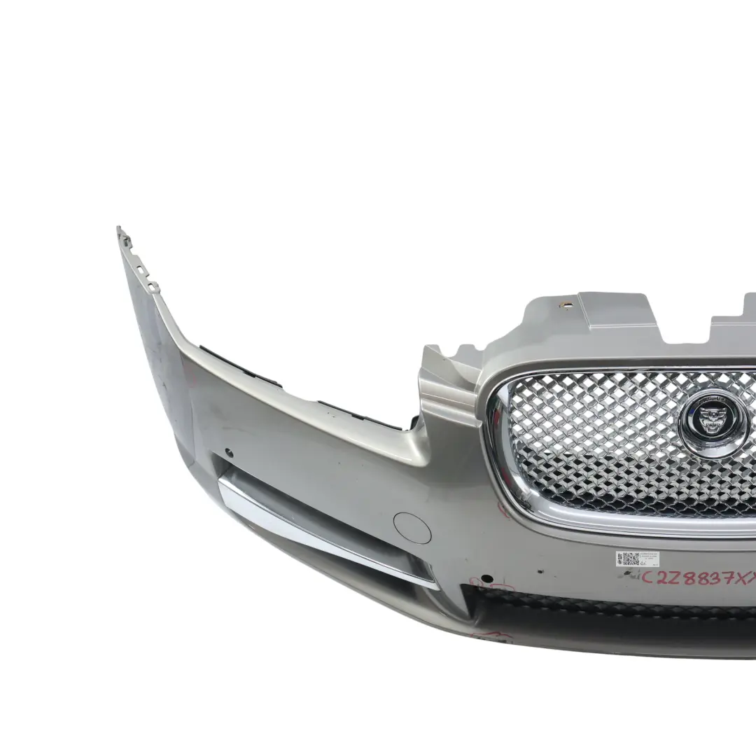 Jaguar XF X250 Zderzak Przedni Vapour Grey Szary - JBC2041 - SKU C2Z8837XXX-VG - Numer Części C2Z8837XXX