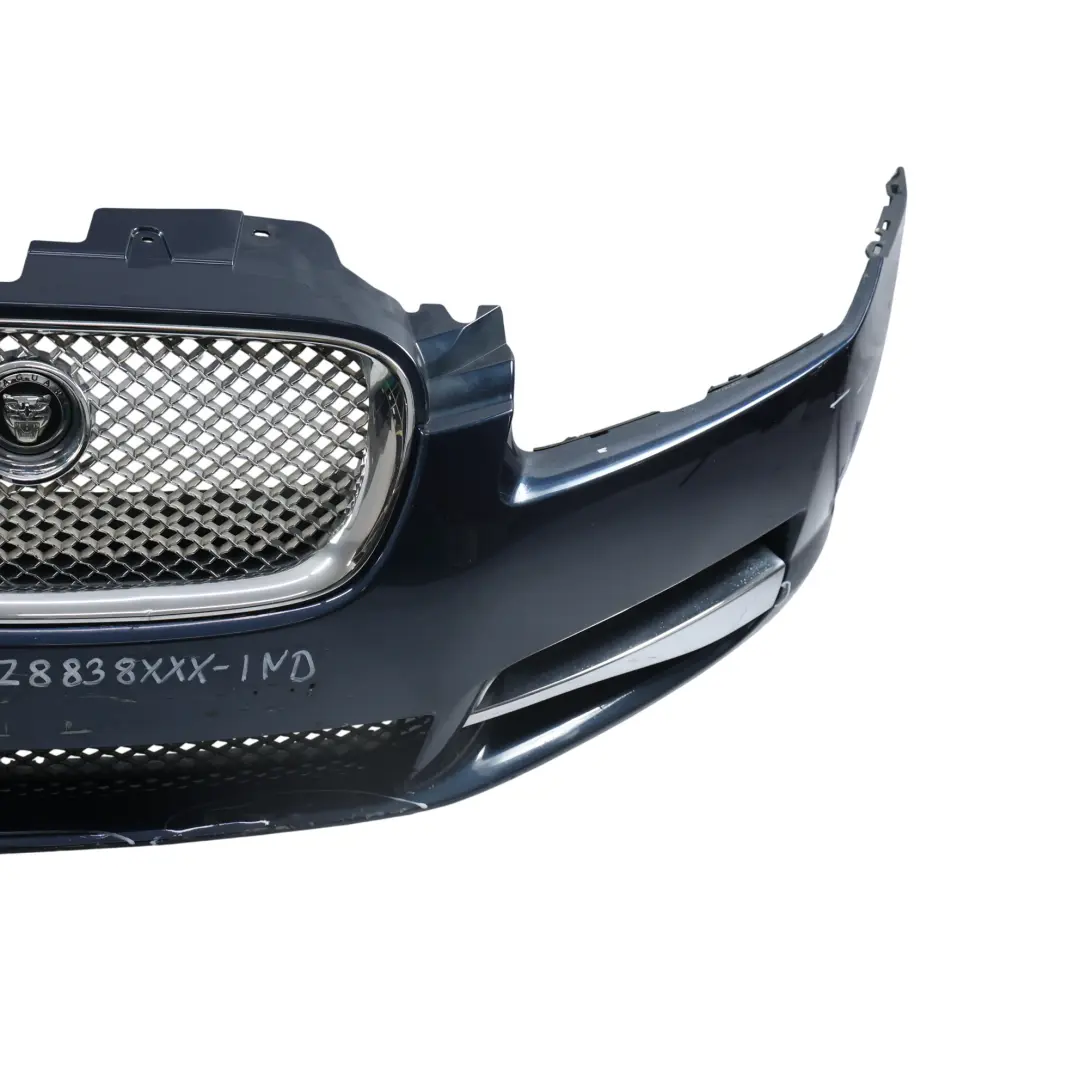 XF250 Front Bumper Covering Trim Panel Indigo Blue Pearl - JBC2003 to Jaguar XF with Part number C2Z8838XXX Jaguar XF XF250 Front Bumper Covering Trim Panel Indigo Blue Pearl - JBC2003 - SKU C2Z8838XXX-IND - Part number C2Z8838XXX