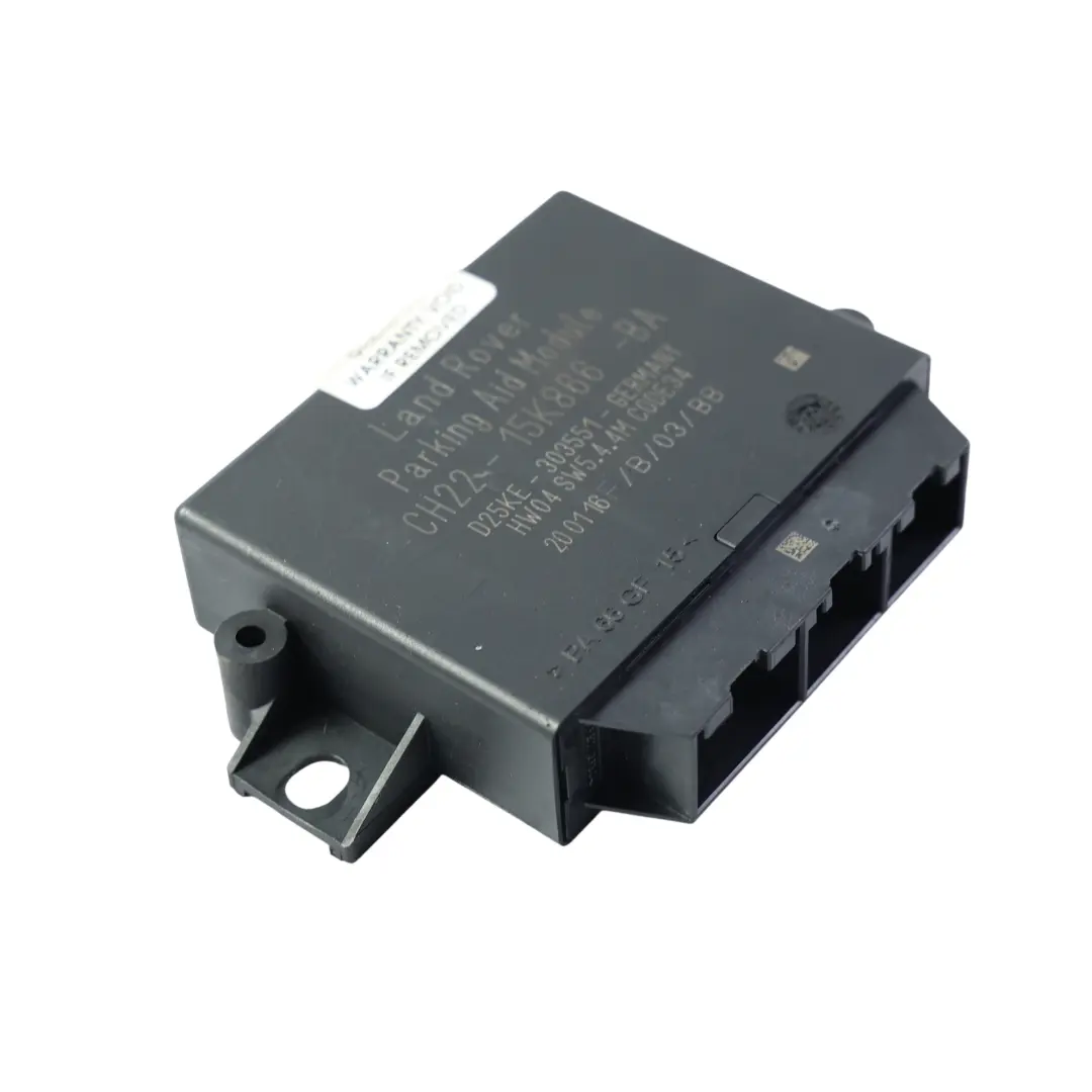 Parking Assist Aid Control Module to Range Rover Sport L320 with Part number CH22-15K866-BA Range Rover Sport L320 Parking Assist Aid Control Module - SKU CH22-15K866-BA - Part number CH22-15K866-BA