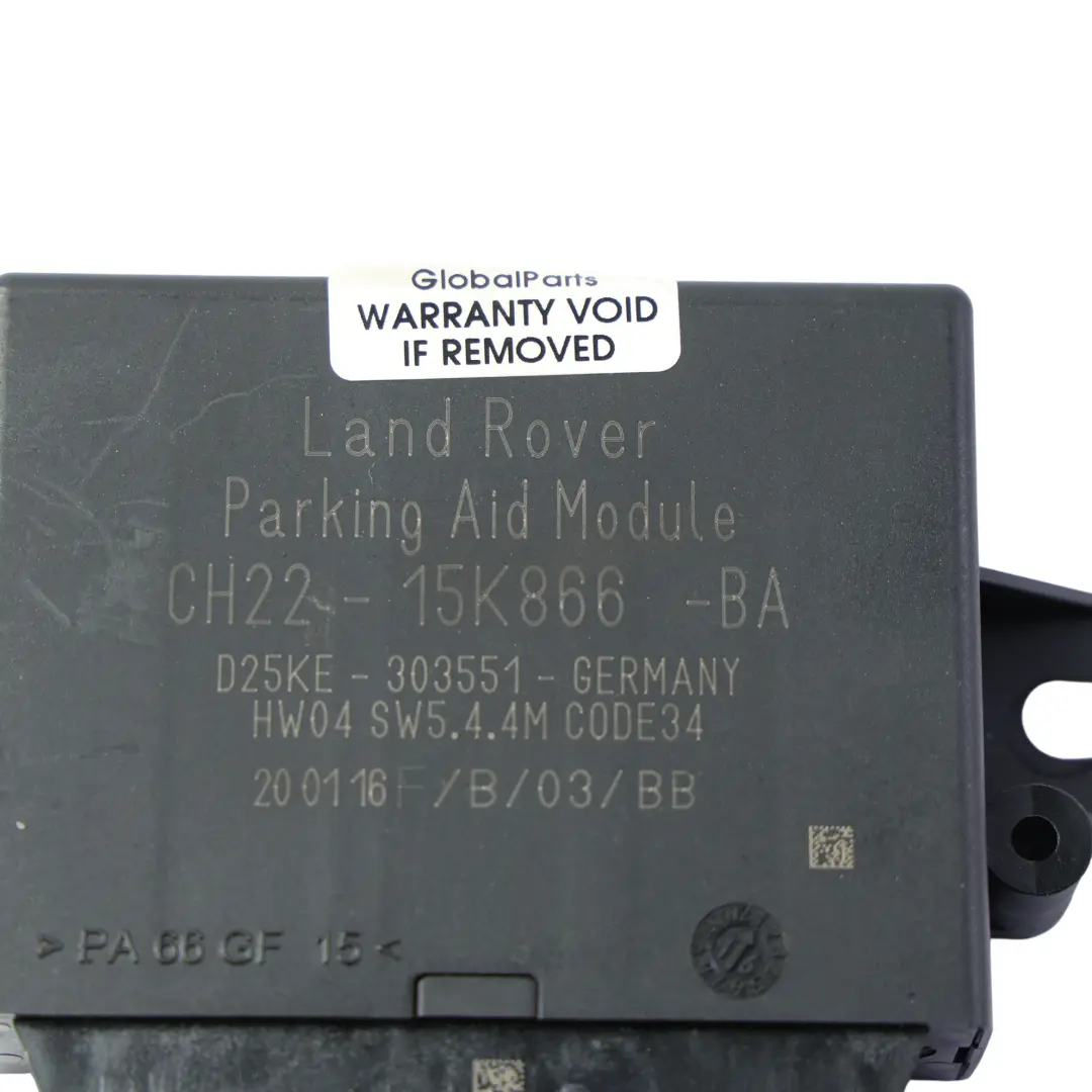 Modulo Aiuto Parcheggio per Land Rover Range Rover Sport L320 con numero di parte CH22-15K866-BA Land Rover Range Rover Sport L320 Modulo Aiuto Parcheggio - SKU CH22-15K866-BA - Numero di parte CH22-15K866-BA