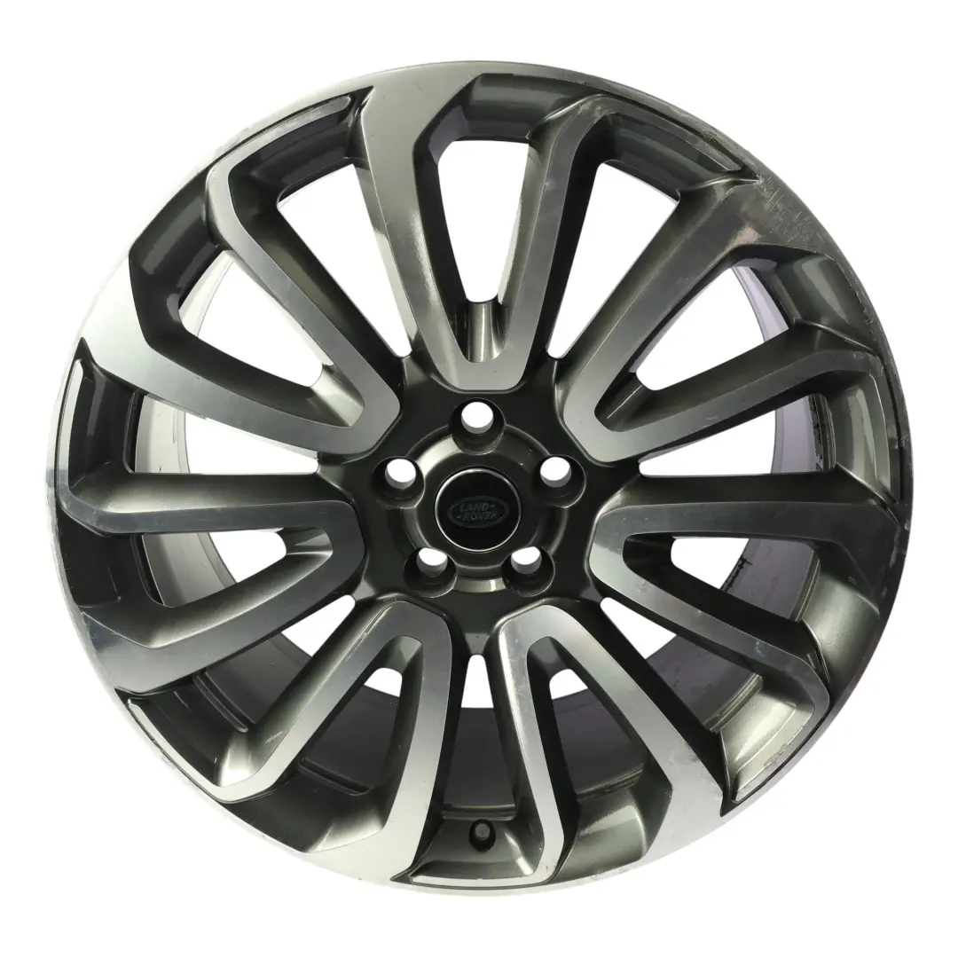 Range Rover L405 Alloy Wheel Rim Grey 22" 9.5J ET:49 - SKU CK5M-1007-AB-GY1 - Part number CK5M-1007-AB