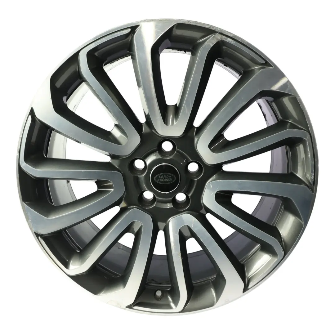Range Rover L405 Alloy Wheel Rim Grey 22" 9.5J ET:49 - SKU CK5M-1007-AB-GY2 - Part number CK5M-1007-AB