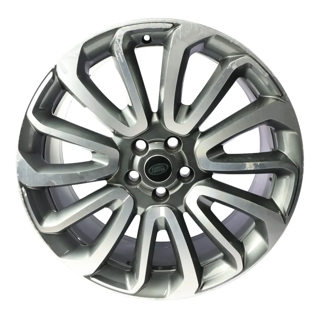 Alloy Wheel Rim Grey 22" 9.5J ET:49 to Range Rover L405 with Part number CK5M-1007-AB Range Rover L405 Alloy Wheel Rim Grey 22" 9.5J ET:49 - SKU CK5M-1007-AB-GY3 - Part number CK5M-1007-AB