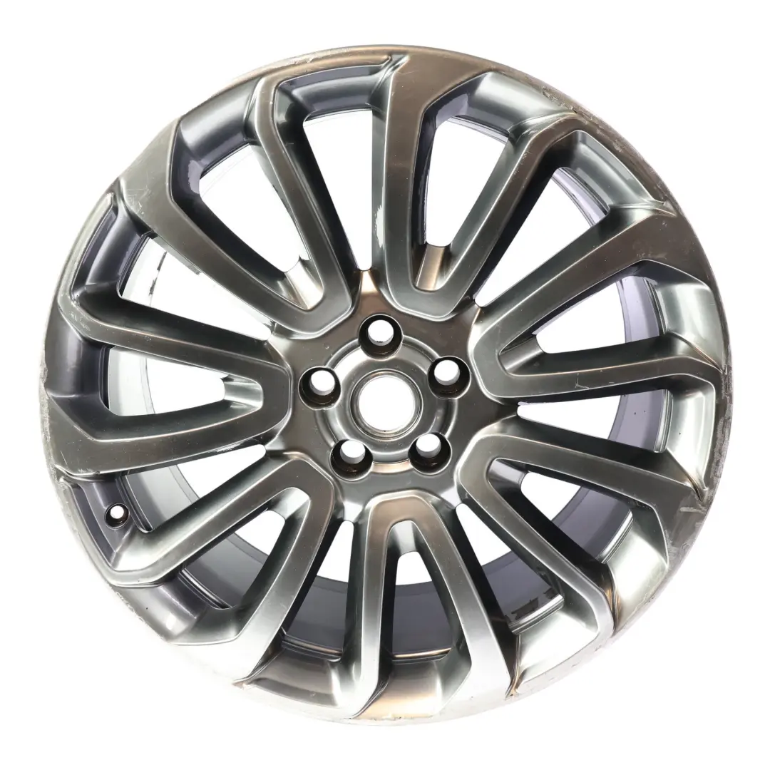 Llanta Aleación Plata 22" 9.5J ET:49 para Range Rover L405 con número de pieza CK5M-1007-AB Range Rover L405 Llanta Aleación Plata 22" 9.5J ET:49 - SKU CK5M-1007-AB-SL1 - Número de pieza CK5M-1007-AB