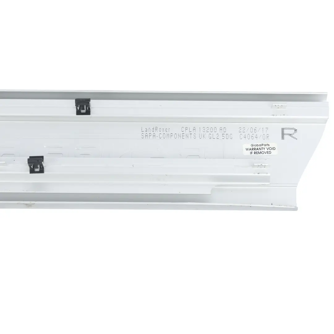 Umbral Puerta Delantero Derecho para Land Rover Range Rover L494 L405 con número de pieza CPLA-13200-AD Land Rover Range Rover L494 L405 Umbral Puerta Delantero Derecho - SKU CPLA-13200-AD - Número de pieza CPLA-13200-AD