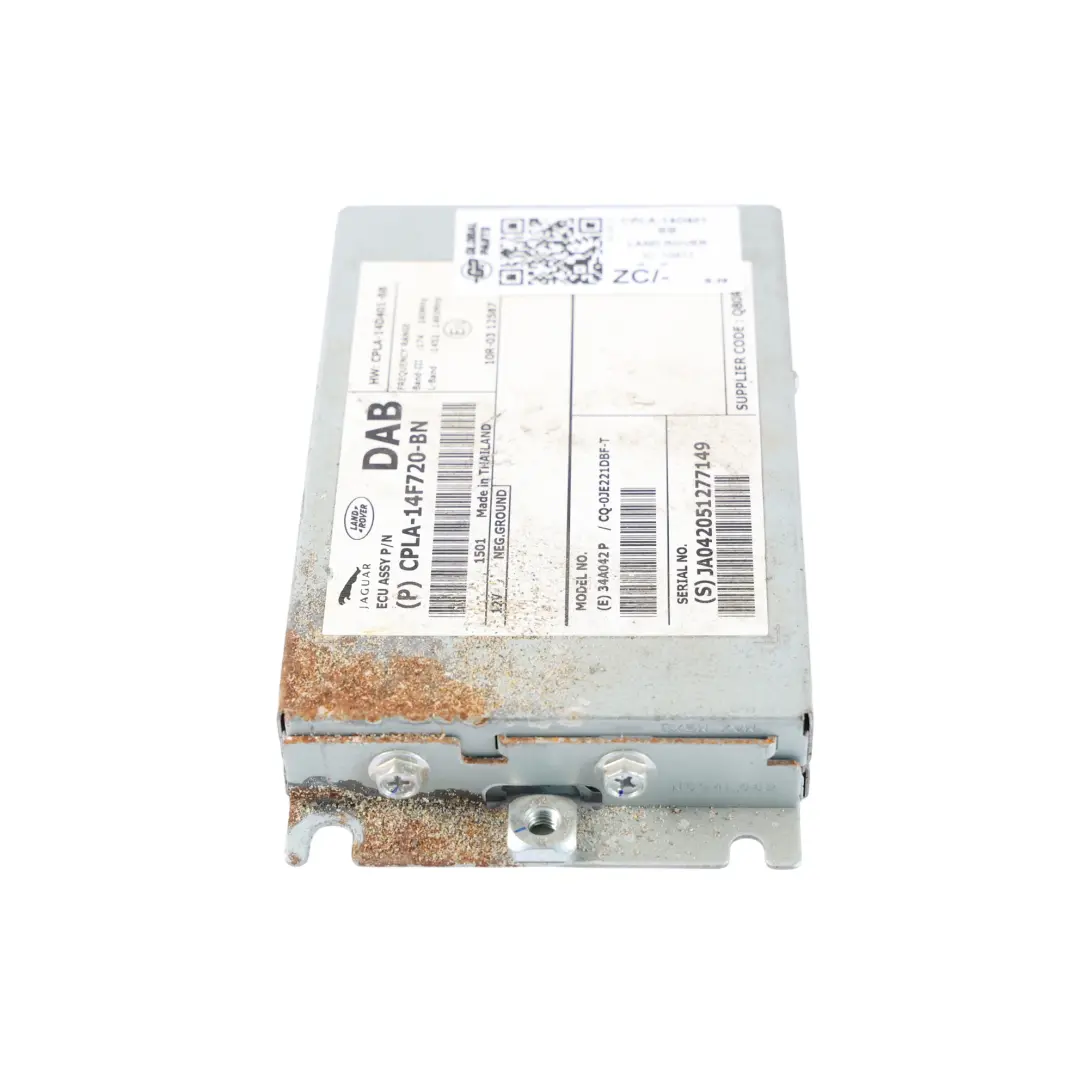 Range Rover L494 Jaguar XF X250 Module Commande Radio DAB CPLA-14F720-BN - SKU CPLA-14D401-BB - Numéro de pièce CPLA-14D401-BB