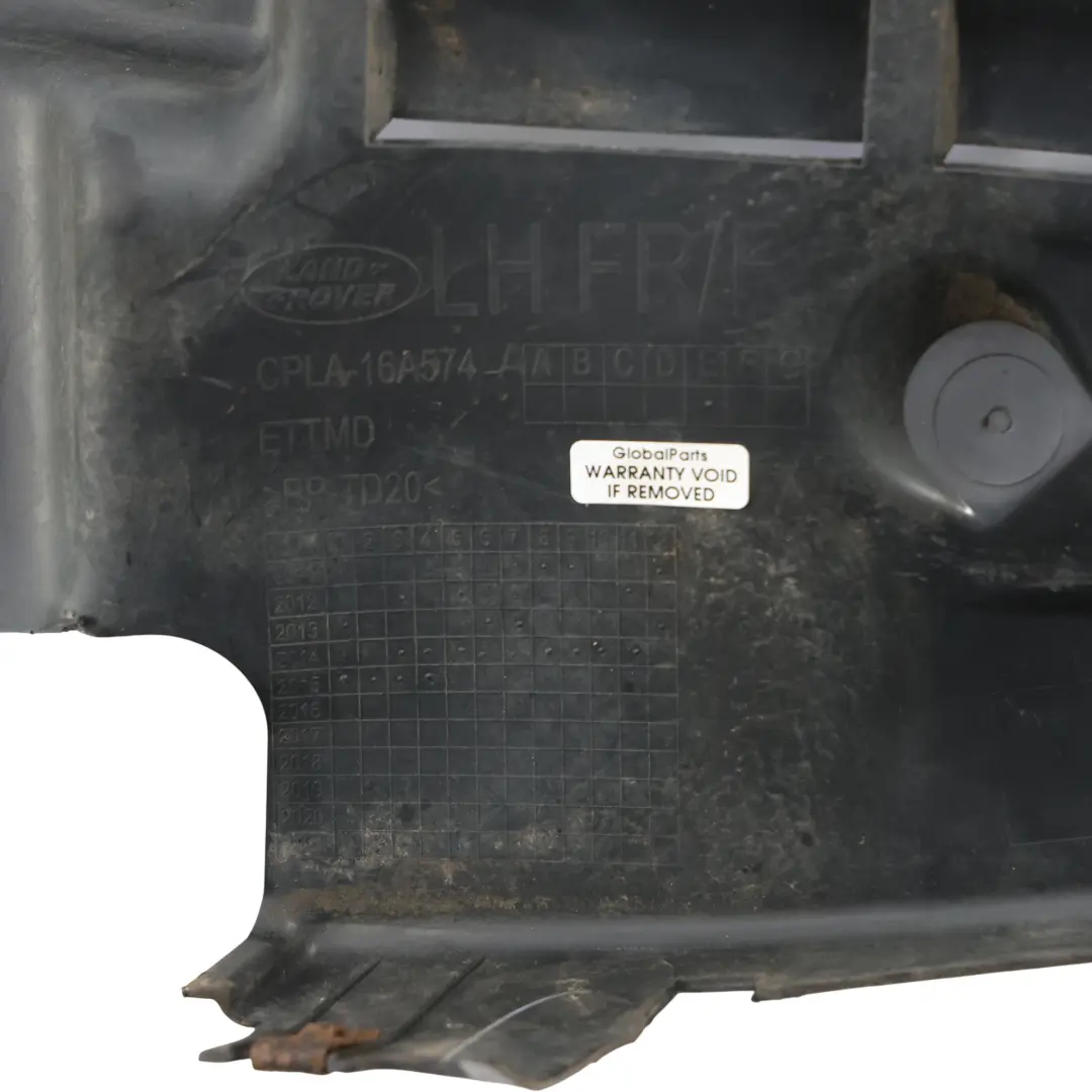 Range Rover L494 Osłona Obudowa Nadkola Przednia Lewa CPLA-16A574-AE - SKU LR033071 - Numer Części LR033071