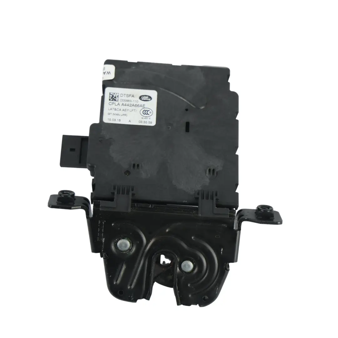 Jaguar XF X260 I-Pace X590 F-Pace X761 Tailgate Boot Lock Latch CPLA-A442A66-AE - SKU CPLAA442A66AE - Part number CPLAA442A66AE