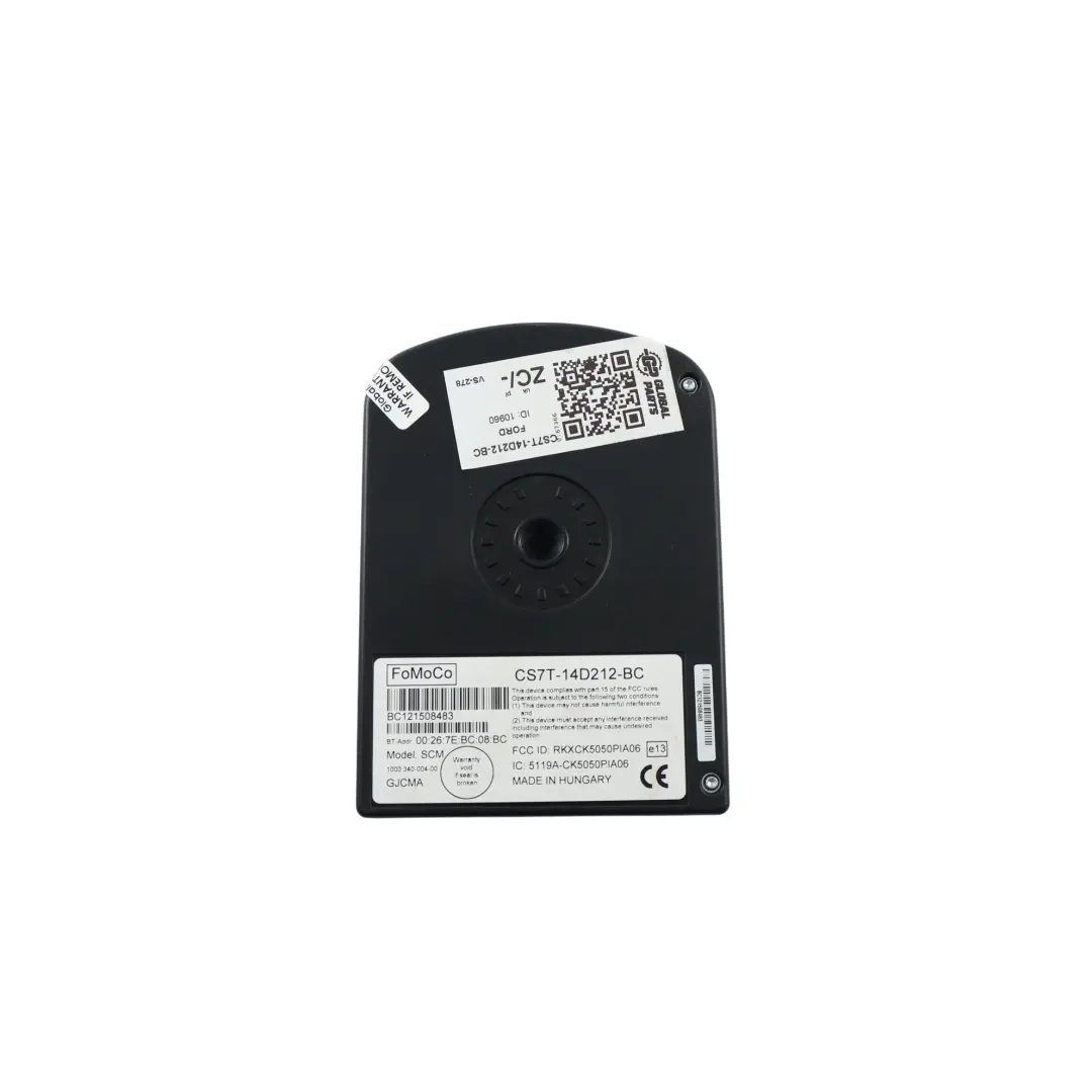 Mk4 Galaxy Mk3 Bluetooth Control Module Unit to Ford Mondeo with Part number CS7T-14D212-BC Ford Mondeo Mk4 Galaxy Mk3 Bluetooth Control Module Unit - SKU CS7T-14D212-BC - Part number CS7T-14D212-BC