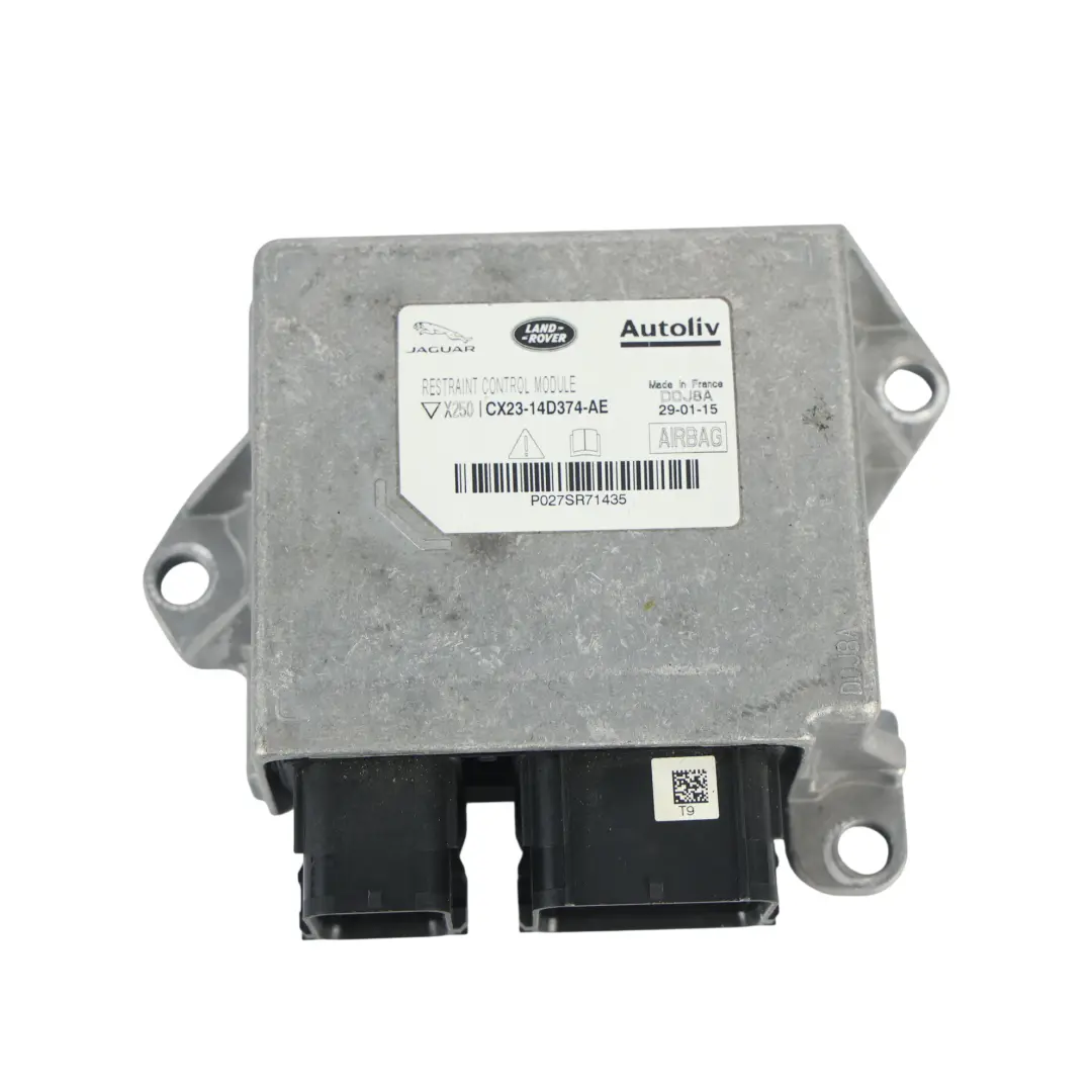 Moduł Sterownik Airbag ECU do Jaguar XF X250 o numerze CX23-14D374-AE Jaguar XF X250 Moduł Sterownik Airbag ECU - SKU CX23-14D374-AE - Numer Części CX23-14D374-AE