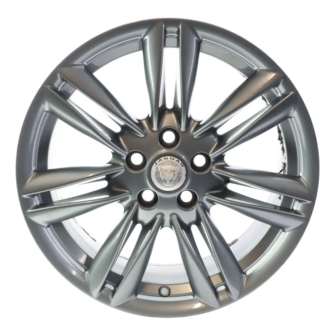 Jaguar XF X250 Srebrna Felga Aluminiowa 17" 7.5J ET:49 - SKU CX23-DB-2 - Numer Części CX23-DB