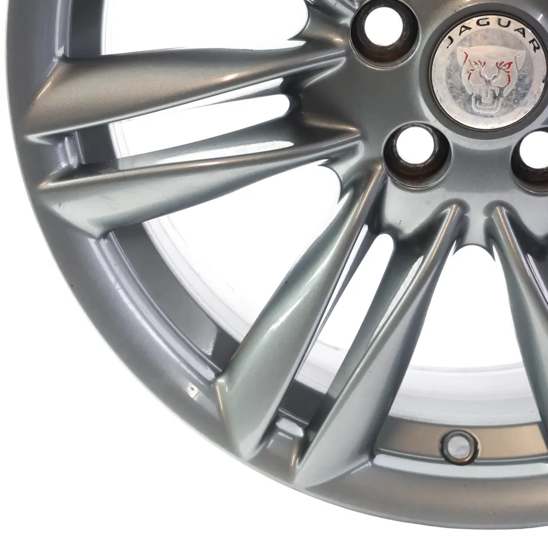 Jaguar XF X250 Silver Wheel Alloy Rim 17" 7.5J ET:49 - SKU CX23-DB-2 - Part number CX23-DB