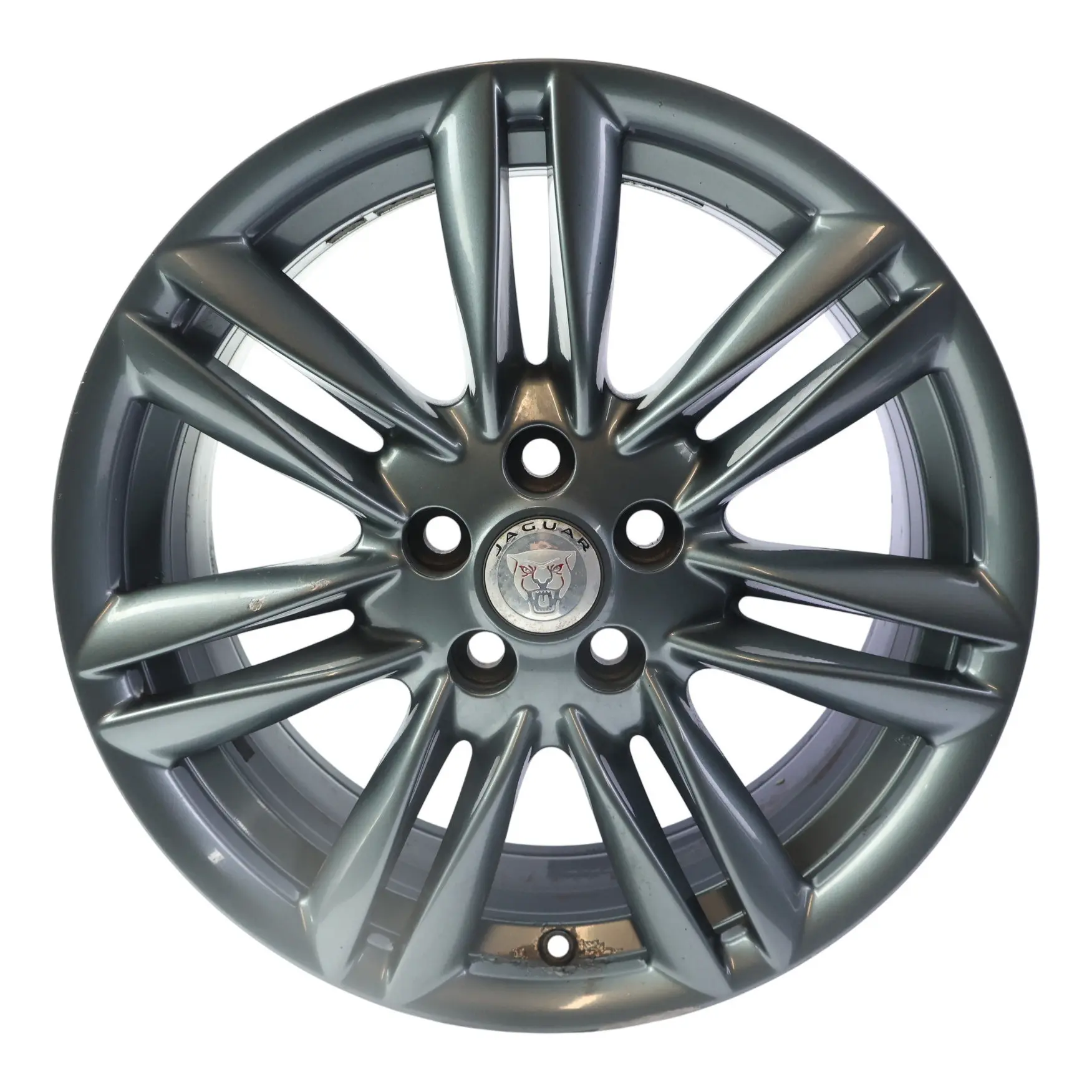 Jaguar XF X250 Silver Wheel Alloy Rim 17" 7.5J ET:49 CX23-DB